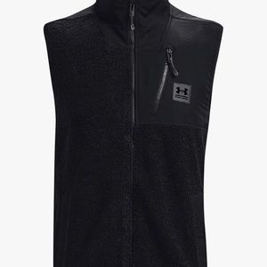 NWT Men’s Under Armour UA Mission Boucle Vest Black Golf Size L Black